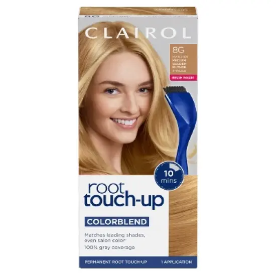 Clairol Root Touch-Up Permanent Hair Color - Blonde image {12}