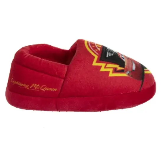 Disney Pixar Lightning McQueen Cars Dual Sizes Boys Slippers. (Toddler/Little Kids) image {2}
