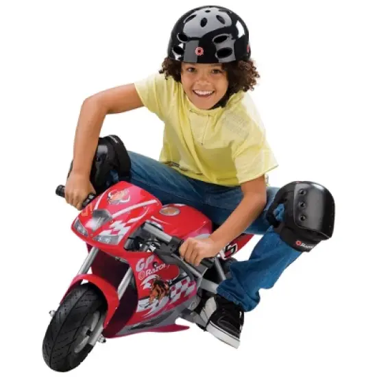 Razor 24 Volt Mini Electric Bike 1 Speed Dirt Racing Motorcycle Pocket Rocket with 10&rdquo; Pneumatic Tires, Speeds up to 15 MPH, Ages 13 Plus, 2 Pack, Red image {1}
