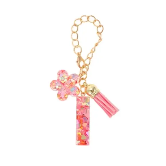 Unique Bargains Flower Letter Water Cup Pendant 1 Pc image {13}