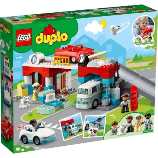 LEGO DUPLO Car Park and Car Wash Toy 10948 image {3}