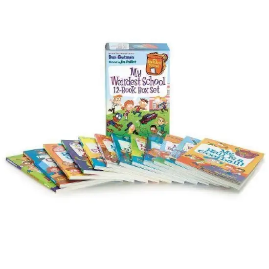 My Weirdest School 12-Book Box Set - by  Dan Gutman (Paperback) image {1}