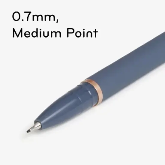 U Brands 3pk Felt Pens Black Ink Soft Touch Catalina Celestial Bohemia Hues: 0.7mm Non-Toxic Felt Tip Pens, Stationery Set image {3}