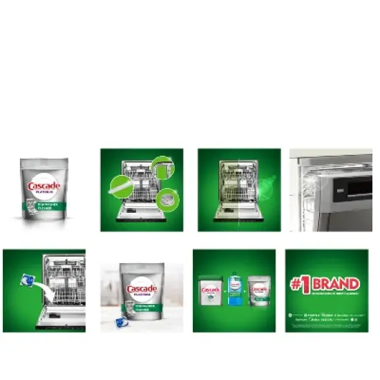 Cascade Platinum Dishwasher Cleaner - 3ct image {7}