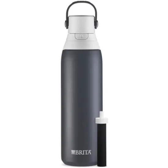 Brita 20oz Premium Double-Wall Stainless Steel Insulated Filtered Water Bottle image {10}