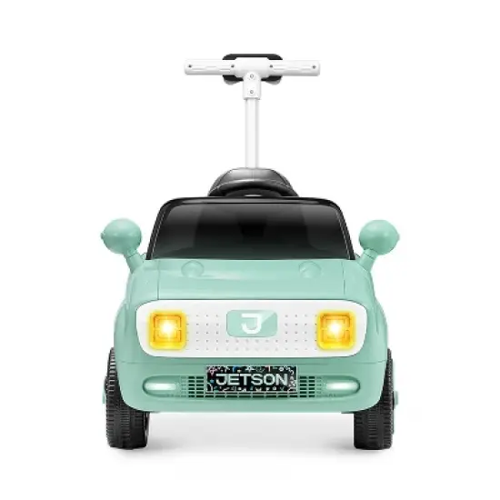 Jetson Mako Electric Motor Assist Ride-On Push Car - Green: Remote Control, Charger Included image {3}