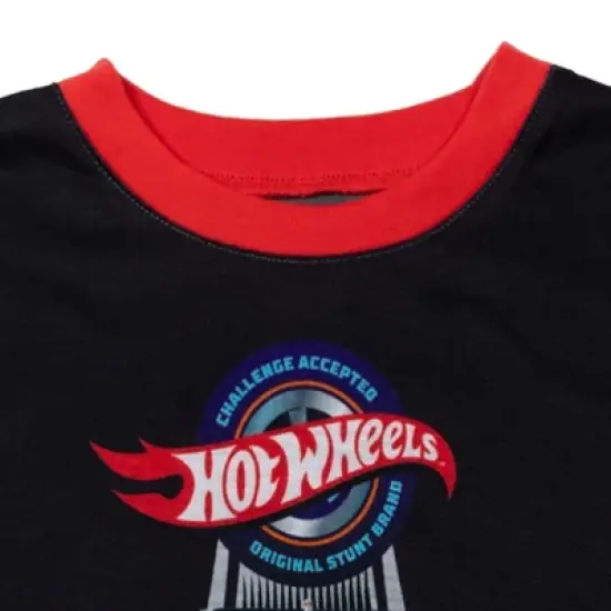 Hot Wheels Pajama Shirt and Pants Sleep Set Little Kid to Big Kid  image {7}