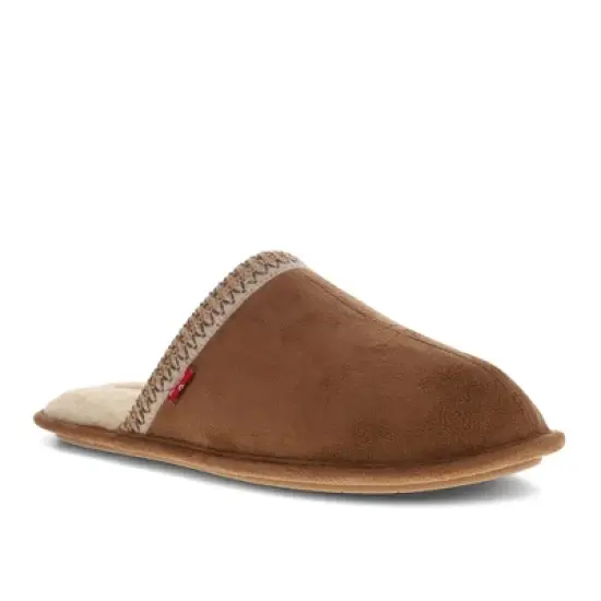 Levi's Mens Milton Nordic Microsuede Scuff House Shoe Slippers image {6}
