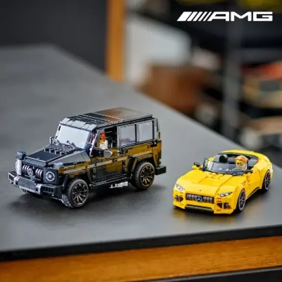 LEGO Speed Champions Mercedes-AMG G 63 & Mercedes-AMG SL 63 F1 Toy Car 76924 image {4}