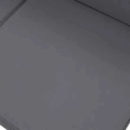 3pc Outdoor Acacia Wood Sectional Conversation Set with Cushions - Gray - GODEER image {11}