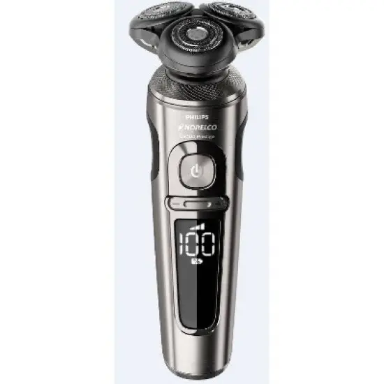 Philips Norelco Series 9860 Wet & Dry Men's Rechargeable Electric Shaver with Qi - SP9860/86 image {2}