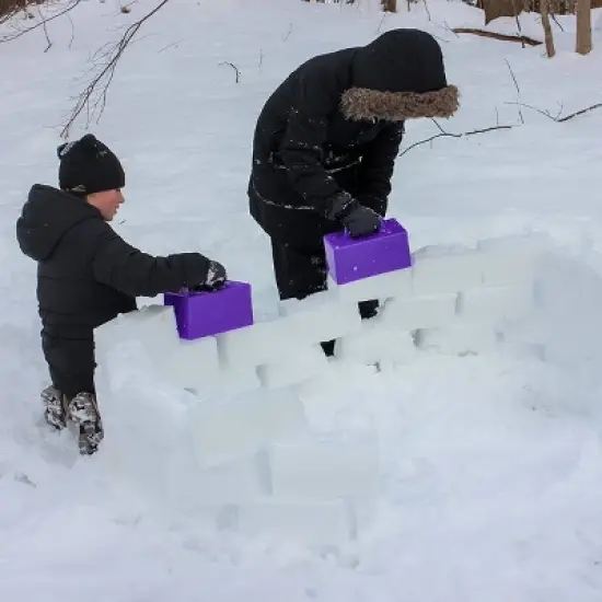 Emsco ESP Kid's Snow and Sand Castle Mega Brick Maker Snow Toy image {7}