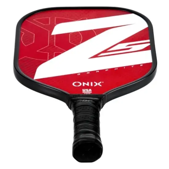 Onix 15.5'' Z5 Wide Body Pickleball Paddle - Red: Stiff Graphite Racquet, 8.125" Head image {6}