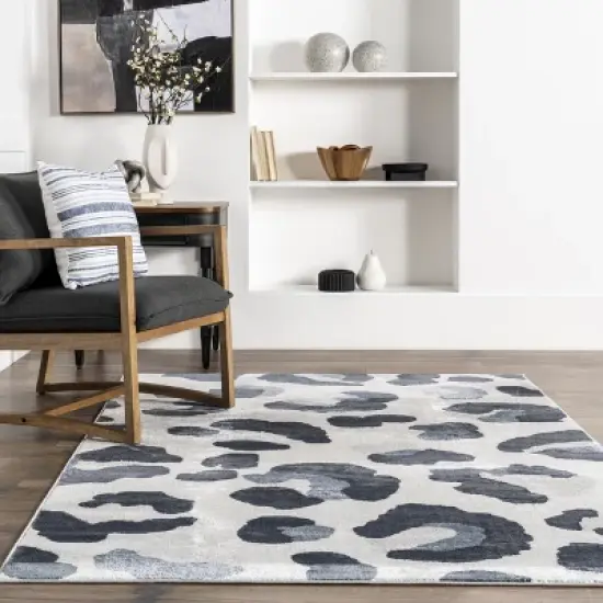 nuLOOM Shakira Modern Leopard Area Rug image {7}