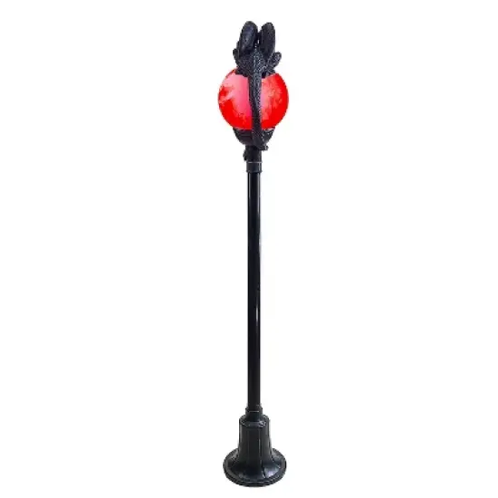 Tekky Toys 6 Ft. Light-Up Flaming Dragon Lamp Post&trade; with Sound Halloween Decoration image {2}