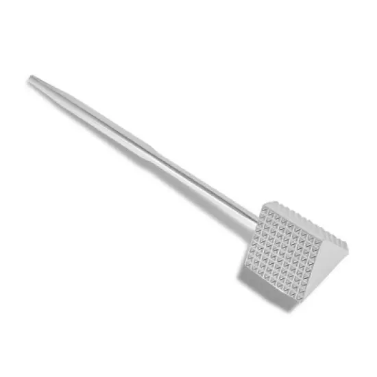 Unique Bargains Three-sided Meat Tenderizer Mallet Silver Tone 1 Pc image {6}