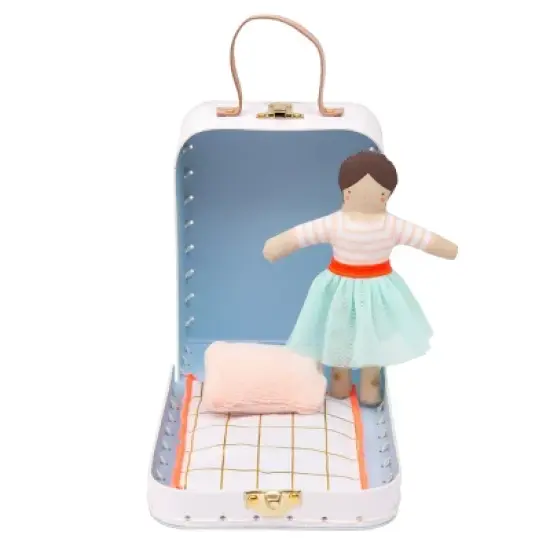 Meri Meri Lila Mini Suitcase Doll (Pack of 1) image {4}