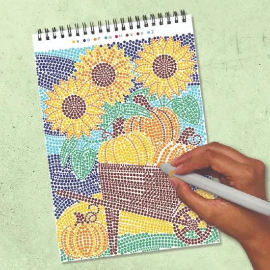 Lifelines FlowArt: Dot-By-Letter Pumpkins and Pastures image {4}