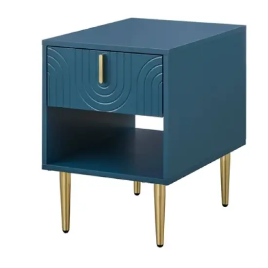 Tabaria Contemporary End Table with Drawer - Lifestorey image {6}