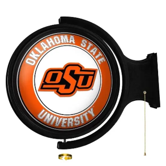 University Original Round Rotating Lighted Wall Sign image {64}