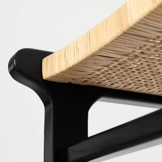 Balka Rattan Barstool Rattan/Black - South Shore image {6}