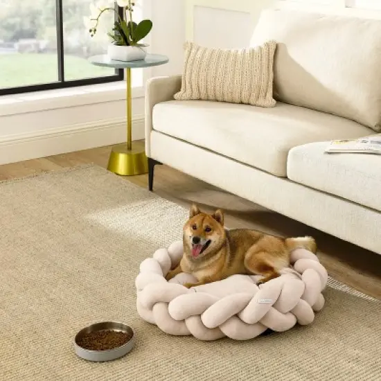 Sam's Pets Ivy 20'' Dog Bed in Beige image {9}