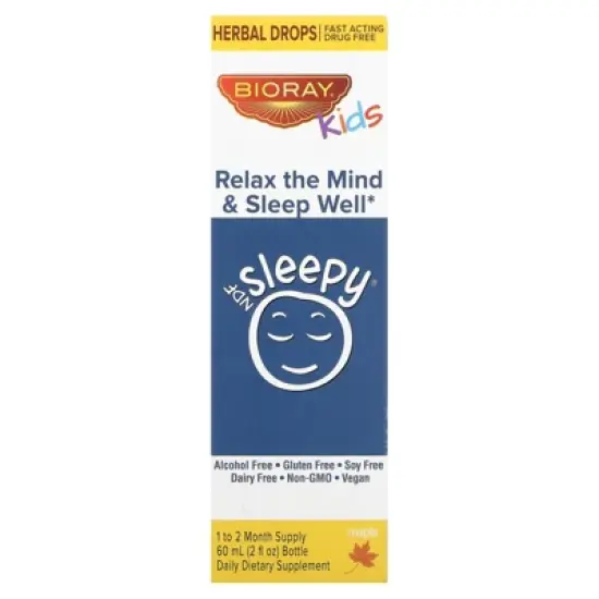 Bioray Kids, NDF Sleepy, Maple, 2 fl oz (60 ml) image {4}