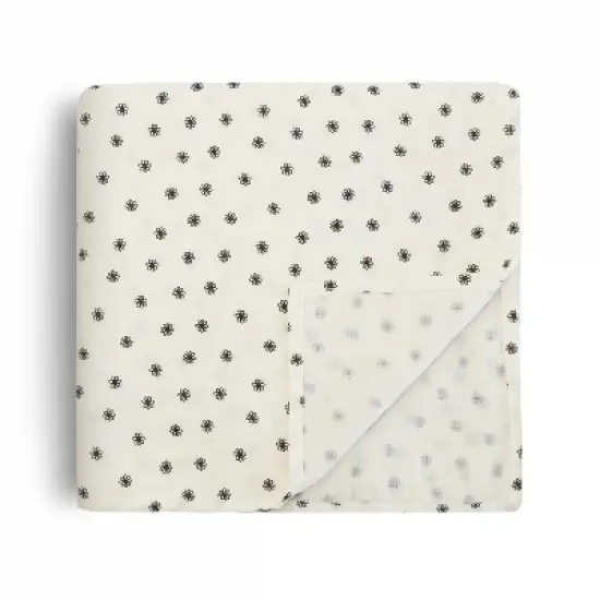 Mushie Organic Cotton Muslin Swaddle Blanket image {15}