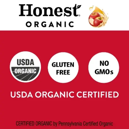 Honest Kids Super Fruit Punch Organic Juice Drinks - 8pk/6.75 fl oz Pouches image {2}