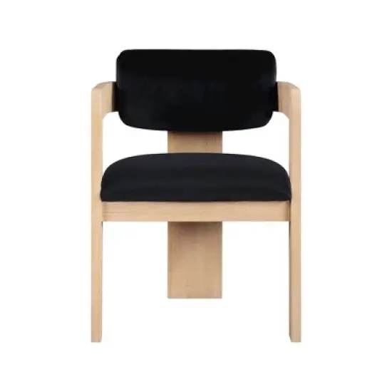 Meridian Furniture,Sacha Velvet Dining Chair, Set of 2 image {2}