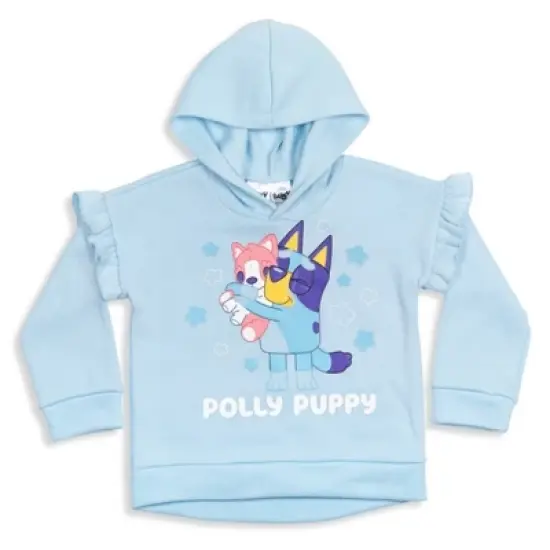Bluey Bingo Bluey Girls Fleece Hoodie and Leggings Outfit Set Toddler image {2}