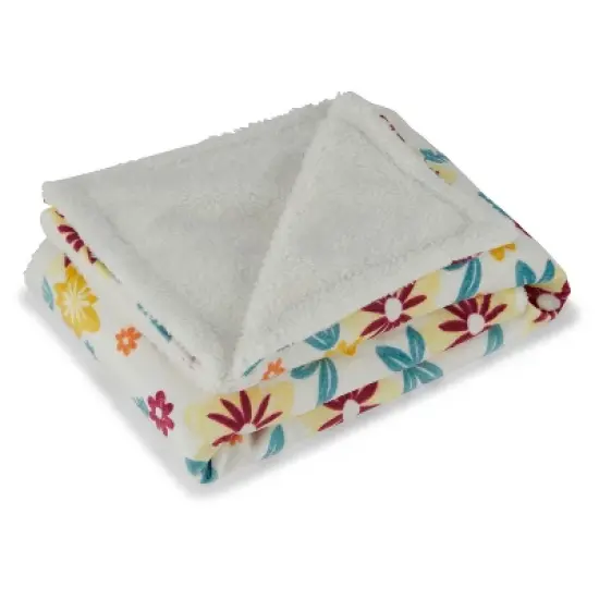 Sandy & Simon Lovey Faux-shearling Baby Blanket for Girl Comforting Plush Microfibers image {3}