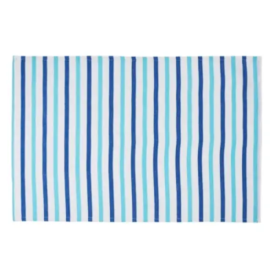 C&F Home Lakeview Stripe Placemat, Set of 6, 13" x 19" image {3}