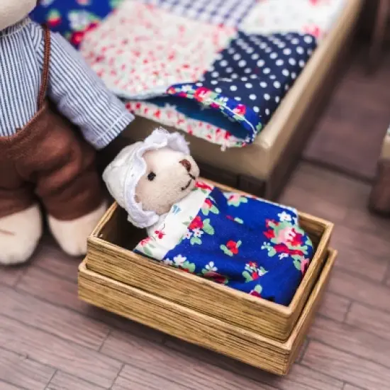 The Queens Treasures My First Little House 30 Pc Ingalls Bear Family and Cabin image {7}