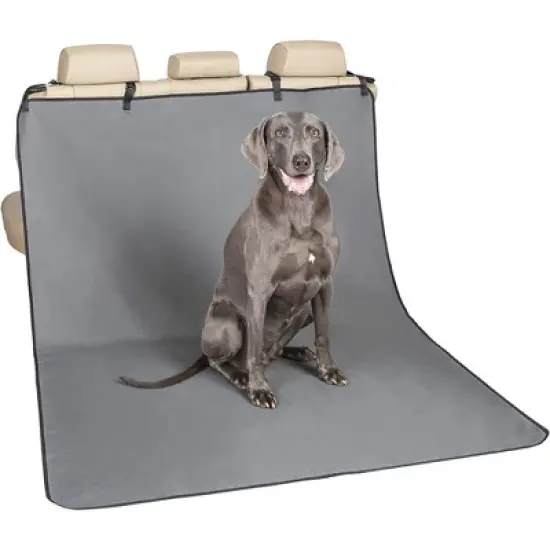 PetSafe Happy Ride Waterproof & Machine Washable Cargo Liner for Pets, Fits Most Vehicles, Grey (70"L x 50"W) image {5}
