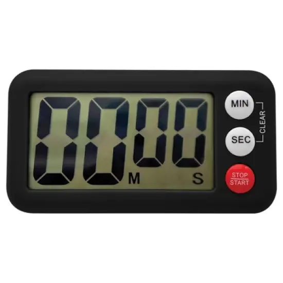 Teacher Created Resources&reg; Magnetic Digital Classroom Timer, Black, Pack of 3 image {1}
