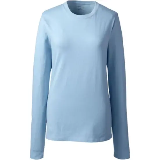 Lands' End School Uniform Women's Long Sleeve Essential T-shirt image {4}