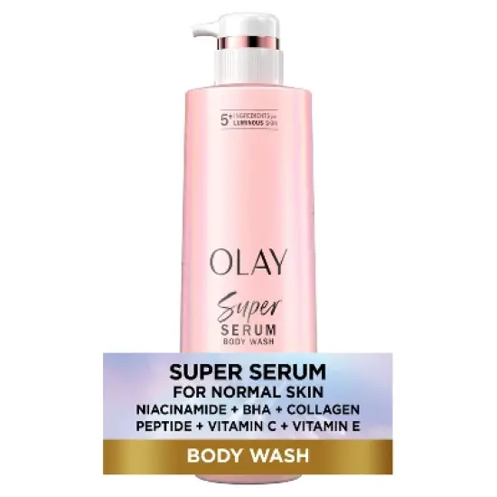 Olay Super Serum Body Wash for Normal skin - 18.5 fl oz image {9}