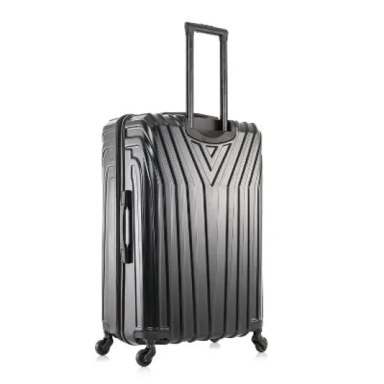 InUSA Vasty Lightweight Hardside Checked Spinner Luggage Set 3pc image {4}