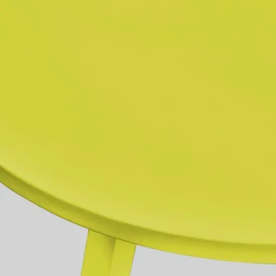 Barbados 3pc Iron Bistro Set - Matte Lime Green - Christopher Knight Home image {4}