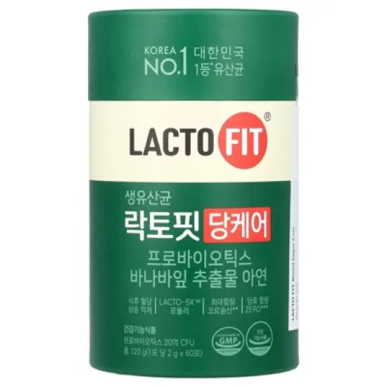Lactofit Probiotic, Blood Sugar Care, 60 Sticks, (2 g) Each image {3}