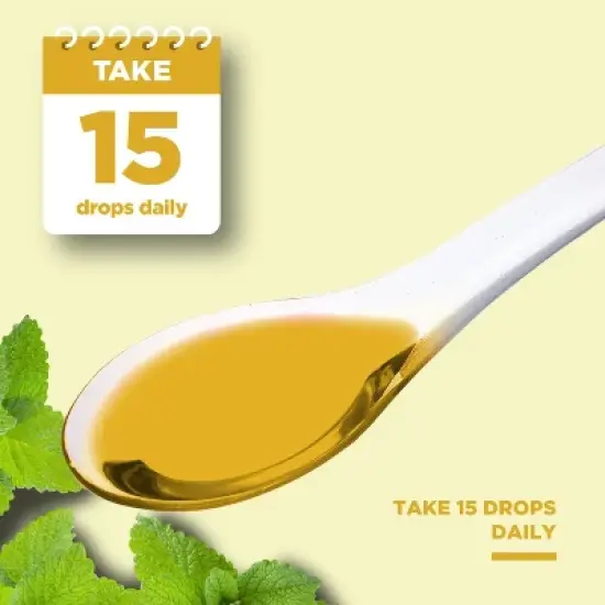 Organic Lemon Balm Drops, Liquid Extract for Immune Support, Promotes Mood & Relaxation, Phytoral, 15 servings image {5}