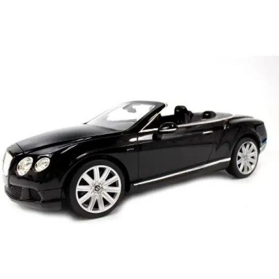 Ready! Set! Race! Link 1:12 RC Bentley Continental GT Convertible Model Car - Black image {5}