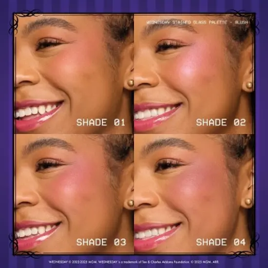 NYX Professional Makeup Wednesday Stained Glass Blush Palette - 2.88oz image {3}