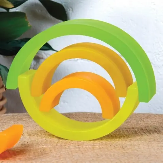 Kaplan Early Learning Discovery Stackers - Natural Arch - 5 Pieces image {5}