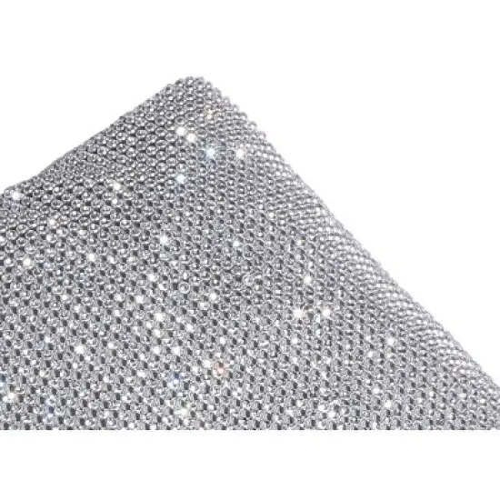 Rhinestone Purse for Women Evening Bag Glitter Sparkly Mini Handbags (Silver) image {3}