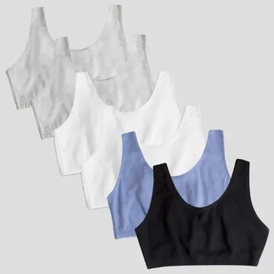 Fruit of the Loom Tank Style Cotton Sports Bra image {9}