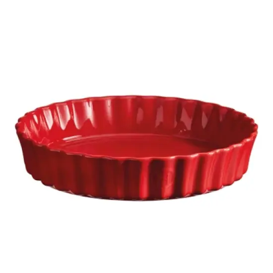 Emile Henry 11-Inch Deep Tart Dish, 2.1 Quart image {3}