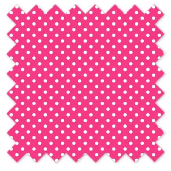 Bacati - Love Black/Fuschia Pin Dots Changing Pad Cover image {7}