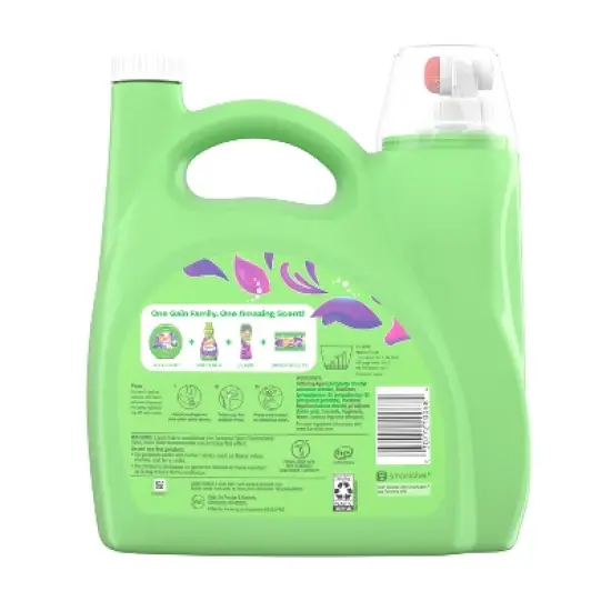 Gain Liquid Fabric Softener - Moonlight Breeze Scent - 140 fl oz image {2}